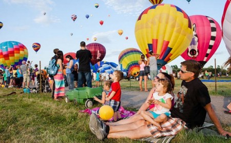 The International Balloon Festival on August 8–16